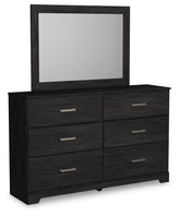 Belachime Queen Panel Bed, Dresser, Mirror and 2 Nightstands